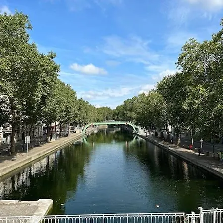 Cocon Urbain Proche Canal Saint-martin Apartament