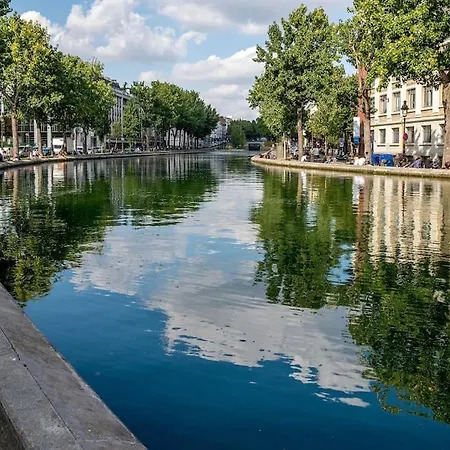 Apartament Cocon Urbain Proche Canal Saint-martin *